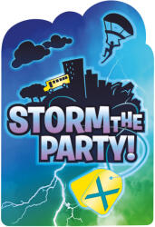 Amscan Invitații Battle Royal - Storm the party 8 buc