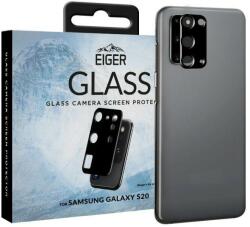 Eiger Folie sticla pentru camera Eiger 2.5D Glass Clear Black pentru Samsung Galaxy S20 (EGSP00603)