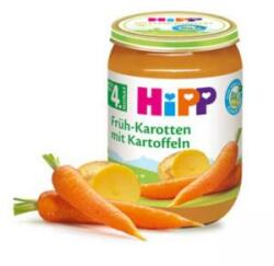 HiPP Piure organic de morcovi timpurii și cartofi HIPP, 4+ luni, 190 g