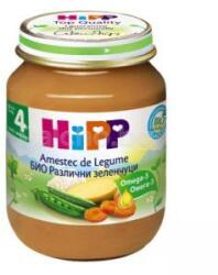 HiPP Piure organic de diverse legume HIPP, 4+ luni, 125 g