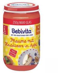 Bebivita Piure organic Bebivita, mere, prune și afine, 250g, 4018852029090