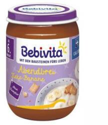 Bebivita Terci de lapte organic Bebivita, cu biscuiți și banane, 190g, 4018852029359