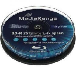 MediaRange Blu-Ray MediaRange BD-R 25Gb 4X - 10 bucăți în ax