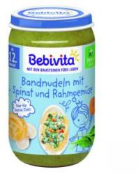Bebivita Piure Bebivita Paste cu spanac, legume și smântână, 250g, 4018852026815