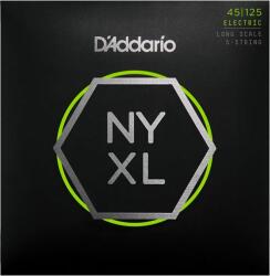 D'Addario NYXL45125 Nickel Wound, 045-125, Long Scale