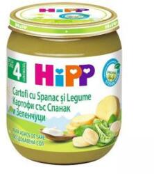 HiPP Piure de cartofi organic cu spanac și legume HIPP, 4+ luni, 125 g