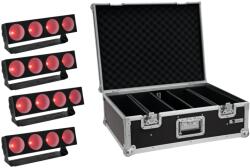 EUROLITE Set 4x LED CBB-4 COB RGB Bar + Case - dj-sound-light