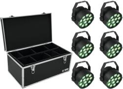 EUROLITE Set 6x LED PARty TCL Spot + Case TDV-1 - dj-sound-light
