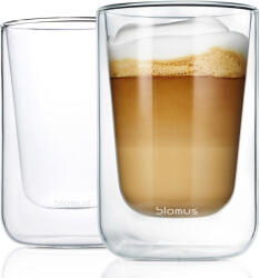 Blomus Cappuccino pohár NERO, 2 db szett, 250 ml, duplafalú, Blomus (63654)