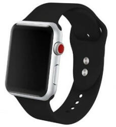 Mybandz APW381330 apple watch utángyártott szilikon óraszíj /fekete/ 38/40 mm (APW381330) - mostelado