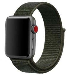Mybandz APW422801 apple watch utángyártott rugalmas szövet óraszíj /khaki/ 42/44 mm (APW422801) - mostelado
