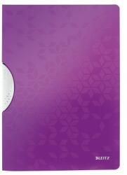 Leitz Dosar cu clip LEITZ WOW ColorClip, PP, A4, 30 coli, mov (L-41850062) - ihtis