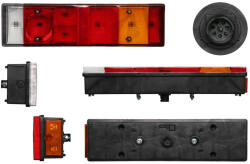 Polcar Lampa auto BestAutoVest pentru camion dreapta 7 functii 452x116mm, universala si MAN L2000 , M90 , F90 Kft Auto (99LT075E)
