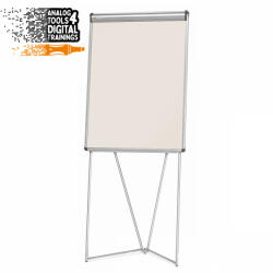  EuroFlip® flipchart tábla - natúr fehér filcszövet