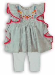 Minoti Baba készlet lányok - öltözködési pont és leggings, minoti, parádé 1, lány - 62/68 | 3-6m méret