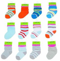 Pidilidi Csecsemő frottír zokni (0-6 m), pidilidi, pd506, fiú - 0-6m | 0-6m méret