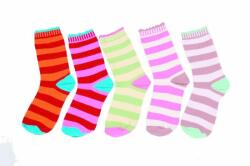 Pidilidi Gyermek csíkos zokni, pidilidi, pd511, lány - 10-11 méret