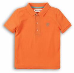 Minoti Fiúk polo póló rövid ujjú, minoti, 1polo 6, narancssárga - 74/80 | 9-12m méret