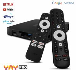 Vu+ YAY GO PRO Android TV HIGH-END 4K UHD Streaming Box Android 10.0, Chromecast integrat (yaygopro)