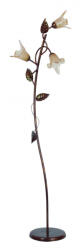 LAMKUR Lampadar ANIA maro 3x40W E14, sticla (3455)