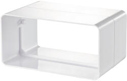 Vents Conector tub rectangular PVC, diam 204*60mm (649)