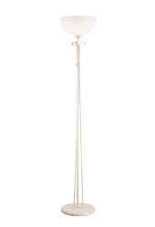 LAMKUR Lampadar ADELLE alb 1x60W E27, sticla (3390)