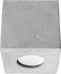 Sollux Plafoniera QUAD alb 1x40W GU10, beton (3160)