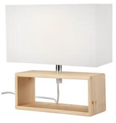 LAMKUR Veioza SCANDI natur 1x40W E14, textil (5084)