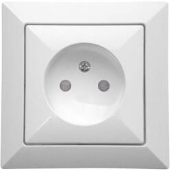 ABEX Perla Priza simpla 16A alb (2202)