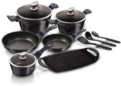 Berlinger Haus Metallic Line Carbon Pro Edition 14 piese (BH/6911)