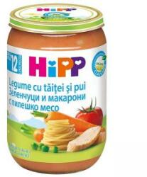 HiPP Piure de legume organice, paste și pui HIPP, 12+ luni, 220 g