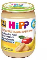 HiPP Terci organic integral cu mere, banane și biscuiți HIPP, 4+ luni, 190 g