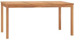 vidaXL Masă de grădină, 160 x 80 x 77 cm, lemn masiv de tec (315620) - vidaxl