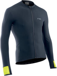 Northwave - bluza ciclism cu maneca lunga pentru barbati Fahrenheit Jersey - negru-galben-fluo (89211085-04)