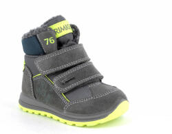 Primigi szürke-lime, bélelt, kisfiú, vízálló téli csizma, GORE-TEX (20 - 24); (8354033) (20)