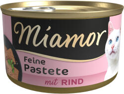 Miamor 12x85g Miamor Pastete nedves macskatáp-marha