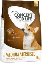 Concept for Life 1kg Concept for Life Medium Sterilised száraz kutyatáp