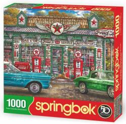 Springbok Puzzle Springbok din 1000 de piese - Fred's Service Station (33-10853)