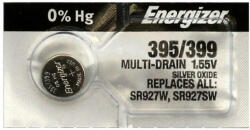 Energizer gombelem SR57 E395 (SR927SW-V395-V523-V610-GP395) - Energizer (E395-399J1)