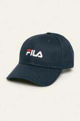 Fila sapka sötétkék, nyomott mintás - sötétkék Univerzális méret - answear - 6 290 Ft