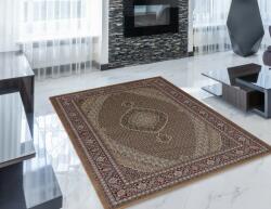Bakhtar Perzsa szőnyeg barna Mahi 140x200 prémium perzsa gépi szőnyeg akrilból (87034W140200)