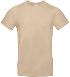 B and C Csomag akciós póló (minimum 3 db) Férfi rövid ujjú póló B&C #E190 T-Shirt -L, Homokbarna