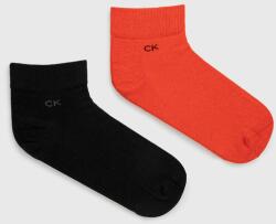 Calvin Klein zokni (2 pár) piros, férfi - piros 39/42