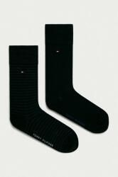 Tommy Hilfiger zokni 2 pár sötétkék, férfi, 100001496 - sötétkék 43/46 - answear - 4 390 Ft