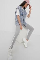 adidas legging GL0638 szürke, női, melange, GL0638 - szürke S