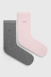 Calvin Klein zokni (2 pár) rózsaszín, női - rózsaszín Univerzális méret
