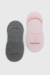 Calvin Klein zokni 2 db rózsaszín, női - rózsaszín 39/42