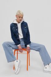 Tommy Jeans farmerdzseki női, sötétkék, átmeneti - sötétkék XS