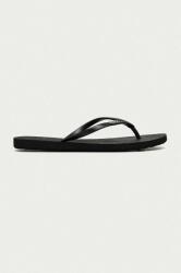 Roxy flip-flop fekete, női, lapos talpú, ARJL100873 - fekete Női 36 - answear - 7 490 Ft