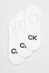 Calvin Klein zokni (3 pár) fehér, férfi - fehér Univerzális méret - answear - 5 890 Ft